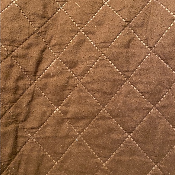 Brown Quilted COUCH Cover - Picture 2 of 3